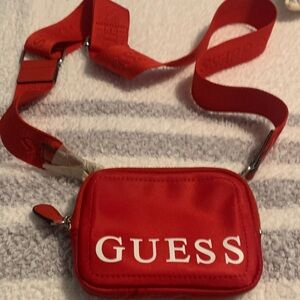 Guess Red Belt Bag
